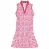 Polo Ralph Lauren RLX Ralph Lauren Printed V-Neck Knit Bright Pink Fish Womens Golf Dress -Clubs Shop 24978 BRIGHTPNKFISH e8e6c831 0e54 44f1 b9a4 76fe222836ab