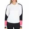 GGBlue Scarlet White Blossom Womens Golf Sweater -Clubs Shop 25369 WHTBLOSOM4522