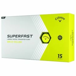 Callaway Superfast BOLD Golf Balls - 15 Pack -Clubs Shop 25747 YELLOW