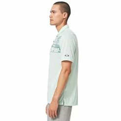 Oakley Azalea Stripe Mens Golf Polo -Clubs Shop 25792 BAYGRNHTR7TA 1 5bd9db0c 9a18 48fd bfc9 cc903790557a