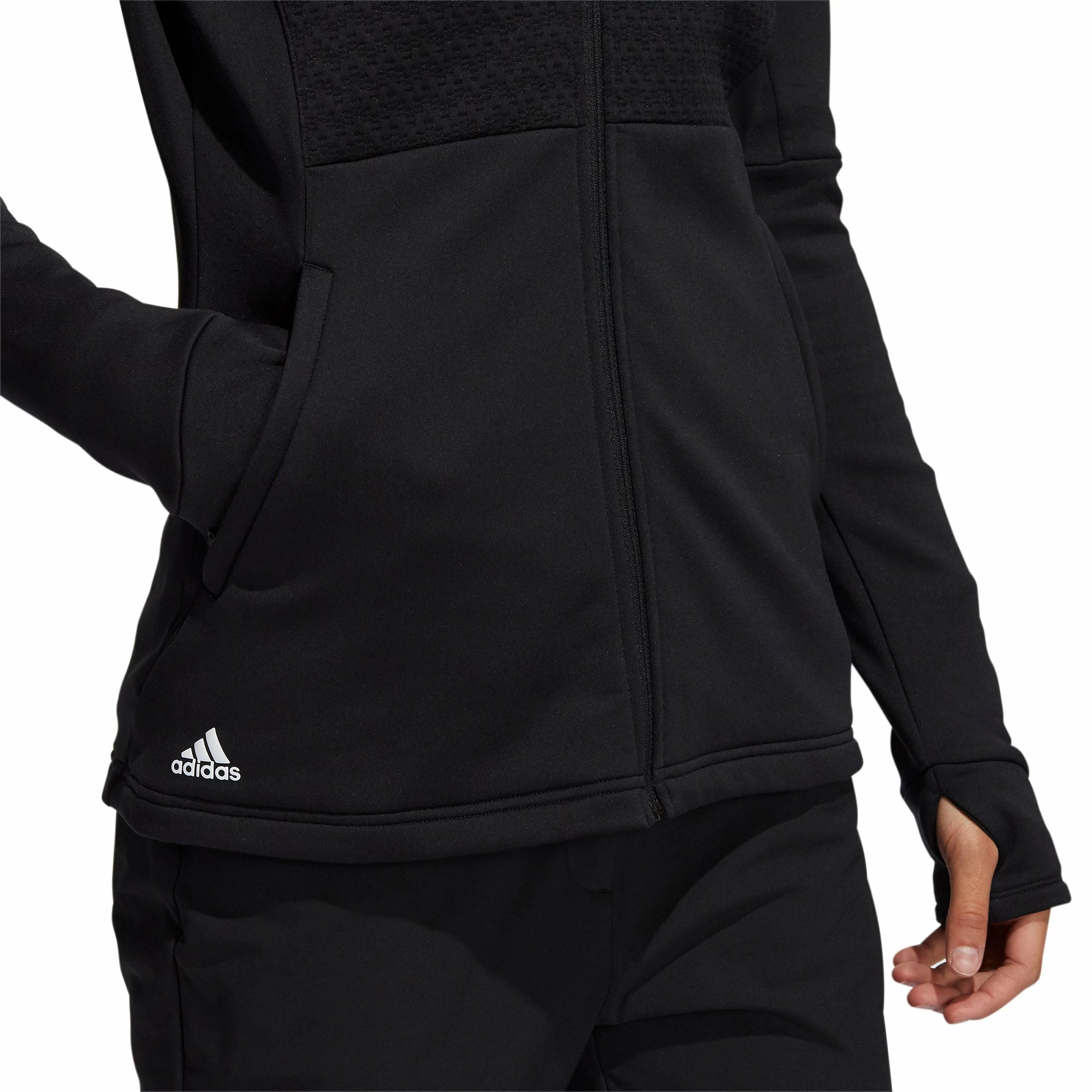 Adidas Golf Adidas Cold.Rdy Black Womens Golf Jacket 5 Adidas Golf Adidas Cold.Rdy Black Womens Golf Jacket - Image 3