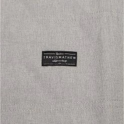 TravisMathew Interlude Heather Sleet Mens Golf Puffer Vest -Clubs Shop 27050 HTHRSLEET0HSL 2