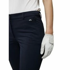J.Lindeberg J. Lindeberg Lei Fleece Twill Navy Womens Golf Pants -Clubs Shop 30669 JLNAVY6855 2 a1507e40 0046 4565 b335 1342cab69af6