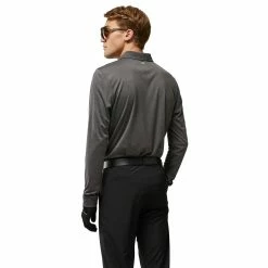 J.Lindeberg J. Lindeberg Tour Tech Mens Long Sleeve Golf Polo -Clubs Shop 30678 VOLCANASHU228 1 ac1bfc6b d59d 4a6f a589 74988a59f3da
