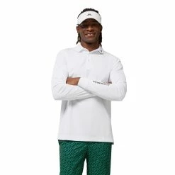 J.Lindeberg J. Lindeberg Tour Tech Mens Long Sleeve Golf Polo -Clubs Shop 30678 WHITE0000 6a55b92b 4c84 4793 9db2 e06925e78318