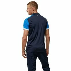 J.Lindeberg J. Lindeberg Roy Slim Fit Nautical Blue Mens Golf Polo -Clubs Shop 30916 NAUTBLUEO346 1 bcf0d905 6652 4fcd 869c 735339bc486d