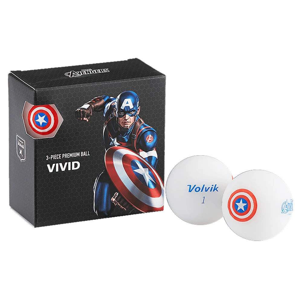 Volvik Marvel 4 Golf Ball Pack 4 Volvik Marvel 4 Golf Ball Pack - Image 2