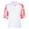 Daily Sports Tori Blush Womens Half Sleeve Golf Polo 2 Daily Sports Tori Blush Womens Half Sleeve Golf Polo -Clubs Shop 943121 100WHITE