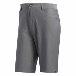 Adidas Golf Adidas Ultimate365 Heather Grey FIve Pocket Mens Golf Shorts -Clubs Shop DQ2171 GREY3HTHR 4 981d0fbd 2a26 4584 a071 dbe2e2844fc2