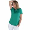 Jofit Performance Womens Golf Polo -Clubs Shop GT218 EMERALD