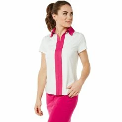 Belyn Key Contrast Womens Short Sleeve Golf Polo -Clubs Shop TSS0003 CR da191d2c 91bc 4f37 99cf 986bf2991723
