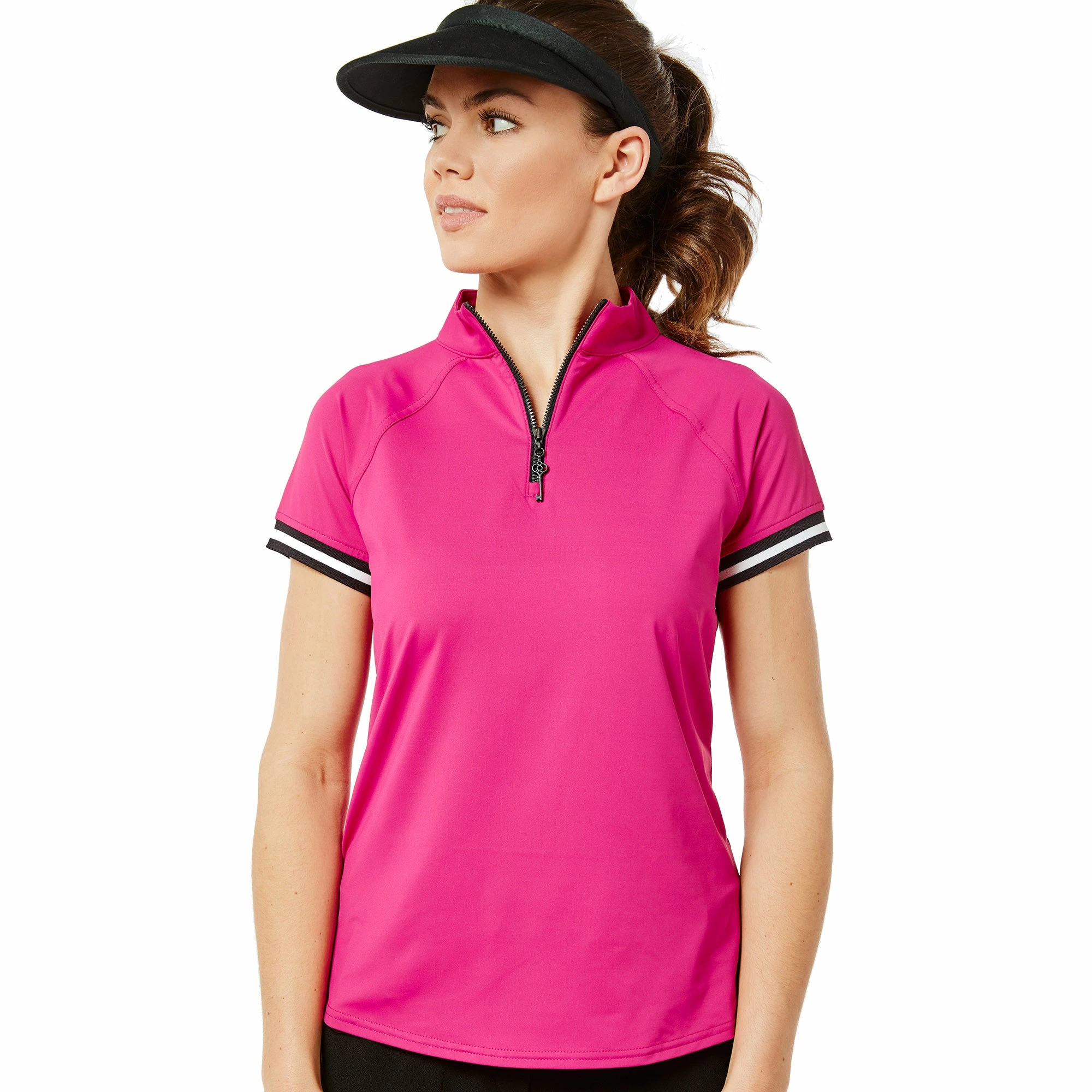 Belyn Key Sport Womens Short Sleeve Golf Polo 3 Belyn Key Sport Womens Short Sleeve Golf Polo