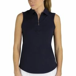 JoFit Sleeveless Womens Golf Polo -Clubs Shop UT121 MIDNIGHT