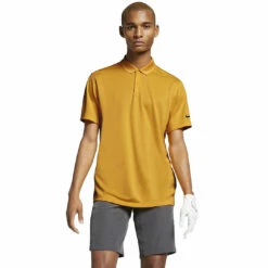 Nike Victory Dri Fit Mens Golf Polo -Clubs Shop 10280 703CHROMEYELL