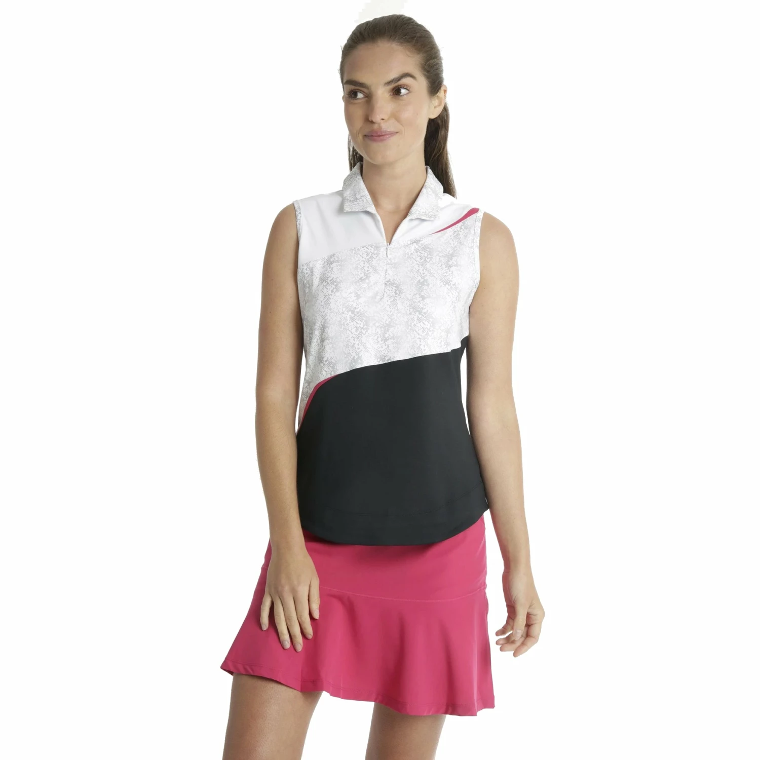 Chase54 Charmer Womens Sleeveless Golf Polo 3 Chase54 Charmer Womens Sleeveless Golf Polo