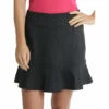 Chase54 Serpent Ruffle Mesh Womens Golf Skort -Clubs Shop 10507 BLACK 22bc1874 476e 413d b7b0 de9dc9b21e9a