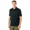 Oakley Perforated Mens Short Sleeve Golf Polo -Clubs Shop 10839 02EBLACKOUT