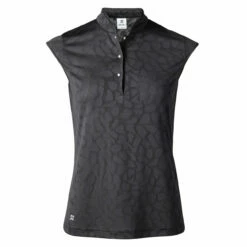 Daily Sports Uma Womens Sleeveless Golf Polo -Clubs Shop 11441 999BLACK 00613ab7 5144 47c9 a8c4 62230a173947
