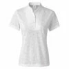 Daily Sports Uma White Womens Short Sleeve Golf Polo 2 Daily Sports Uma White Womens Short Sleeve Golf Polo -Clubs Shop 11442 100WHITE