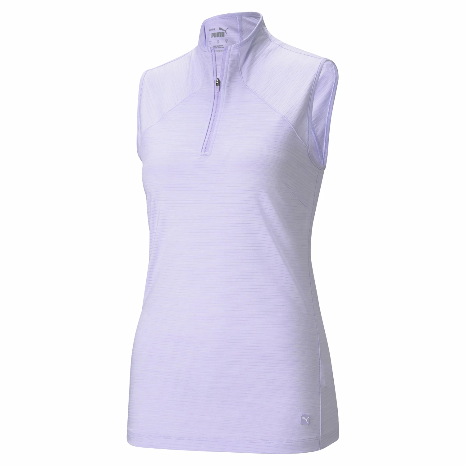 PUMA Golf Puma Daily Mockneck Womens Sleeveless Golf Polo 4 PUMA Golf Puma Daily Mockneck Womens Sleeveless Golf Polo - Image 2