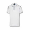 J.Lindeberg J. Lindeberg Tomi Regular Fit Lux Piquet Mens Golf Polo 2 J.Lindeberg J. Lindeberg Tomi Regular Fit Lux Piquet Mens Golf Polo -Clubs Shop 11852 0000WHITE