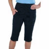 Jofit Baileys Pinstripe Pedal Pusher Womens Golf Capris -Clubs Shop 12962 ICEPINSTRIPE