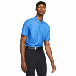 Nike Tiger Woods Dri Fit Camo Mens Golf Polo -Clubs Shop 13193 402PACIFICBLU