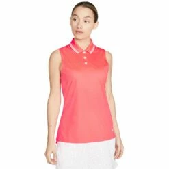 Nike Dri-FIT Victory Solid Womens Sleeveless Golf Polo -Clubs Shop 13304 644LASERCRIM