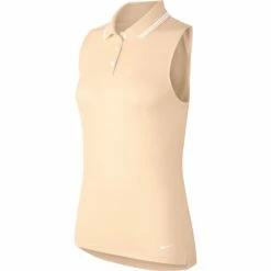 Nike Dri-FIT Victory Solid Womens Sleeveless Golf Polo -Clubs Shop 13304 838GUAVAICE