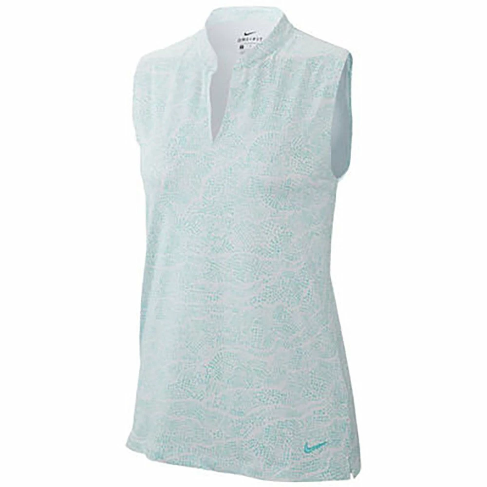 Nike Fairway Dri Fit Womens Sleeveless Golf Polo 4 Nike Fairway Dri Fit Womens Sleeveless Golf Polo - Image 2
