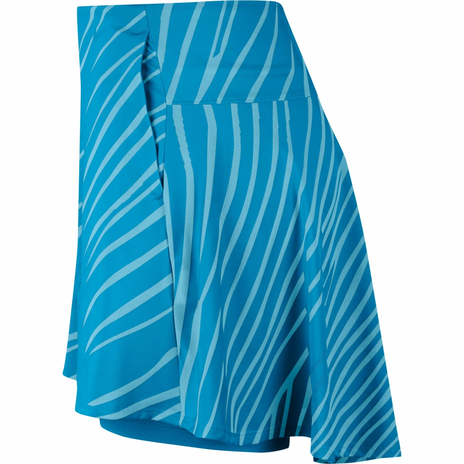 Nike Breathe 15in Laser Blue Womens Golf Skort 4 Nike Breathe 15in Laser Blue Womens Golf Skort - Image 2