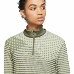 Nike Dri-FIT UV Ace Womens Golf 1/2 Zip 12 Nike Dri-FIT UV Ace Womens Golf 1/2 Zip -Clubs Shop 15790 MEDOLIVE222 1