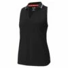 PUMA Golf Puma MATTR Sprinter Womens Golf Polo -Clubs Shop 17804 BLACKHEATHER 223c9e73 f0b4 40c2 aaa4 fcc88875bdfb