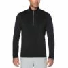 Callaway Swing Tech Outlast Mens Golf 1/4 Zip -Clubs Shop 17878 CAVIAR