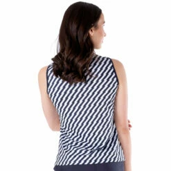 NVO Savanna Mock Womens Sleeveless Golf Polo 9 NVO Savanna Mock Womens Sleeveless Golf Polo -Clubs Shop 18445 NAVY400 1 bc92b392 b446 4e96 b6c4 5617e038fec6