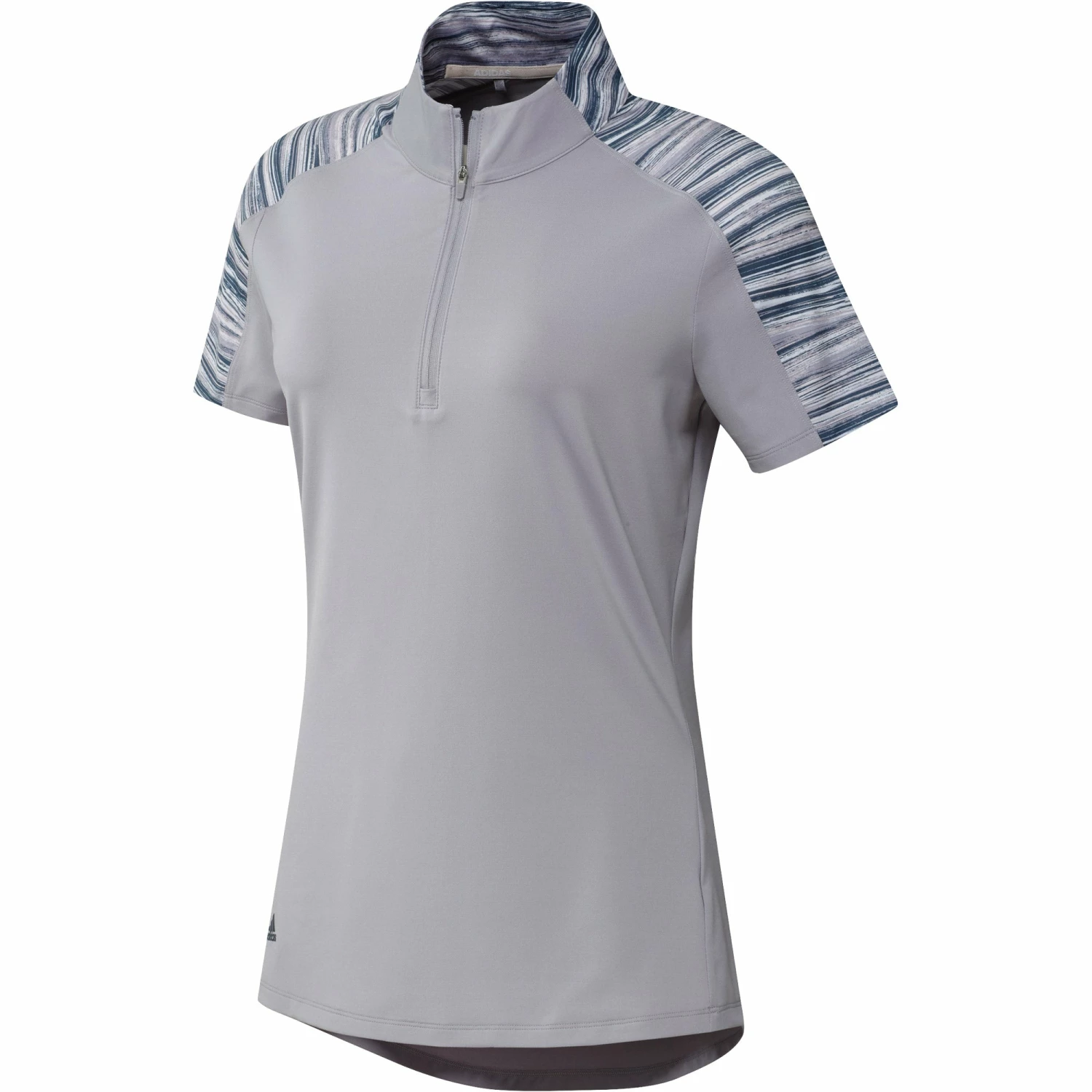 Adidas Golf Adidas Ultimate365 Printed Womens Short Sleeve Golf Polo 3 Adidas Golf Adidas Ultimate365 Printed Womens Short Sleeve Golf Polo