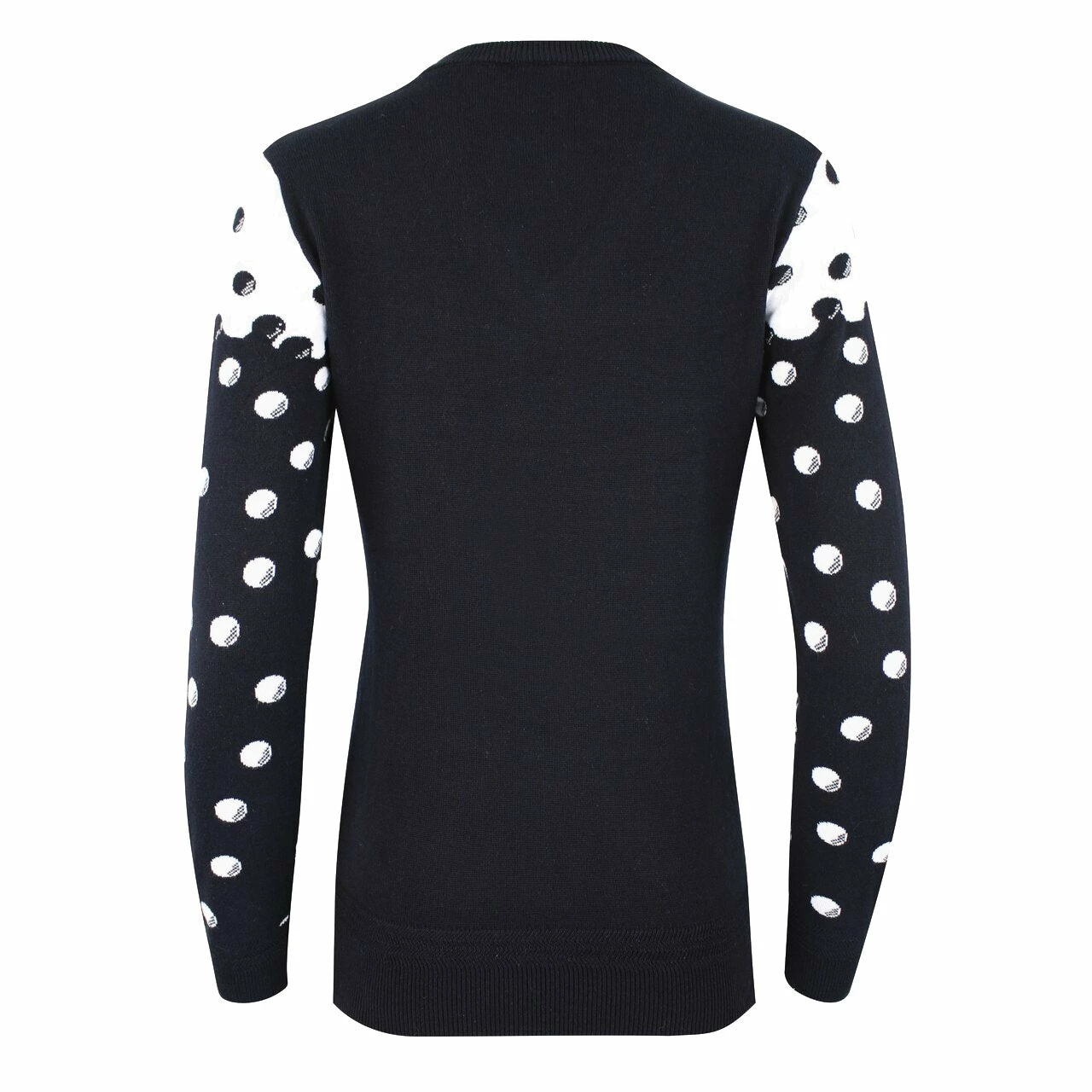 Daily Sports Aim Navy Womens V-Neck Golf Sweater 4 Daily Sports Aim Navy Womens V-Neck Golf Sweater - Image 2