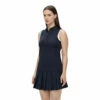 J.Lindeberg J. Lindeberg Malin Womens Sleeveless Golf Polo -Clubs Shop 19690 NAVY 5847a773 56c2 40d5 a81d da20e35be69d
