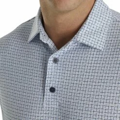 FootJoy Lisle Open Weave Print Self Collar White Mens Golf Polo 7 FootJoy Lisle Open Weave Print Self Collar White Mens Golf Polo -Clubs Shop 20226 WHTNVYLAGOON 2 5a4cfbe7 b66a 45c6 8653 5eec03acfbef