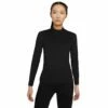 Nike Dri-FIT UV Victory Womens Golf 1/4 Zip -Clubs Shop 20528 BLACK010