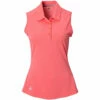 Adidas Golf Adidas Advantage Flash Red Womens Sleeveless Golf Polo -Clubs Shop 20781 FLASHREDMEL 226534fa b82c 4228 b6b5 9a96982b773b