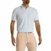 FootJoy Southern Living Solid White Mens Golf Polo -Clubs Shop 20980 WHITE