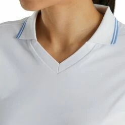 FootJoy Southern Living Open Collar White Womens Golf Polo -Clubs Shop 20990 WHITE 2 5834525a c319 4700 b7c9 9df355ebbf77