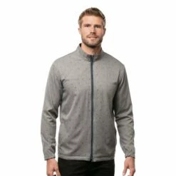TravisMathew Tee Box Mood Indigo Mens Golf Jacket -Clubs Shop 21137 MINDGVNTINDG 2
