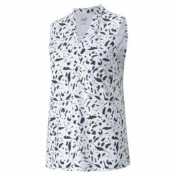 PUMA Golf Puma CLOUDSPUN Chelsea Womens Sleeveless Golf Polo