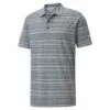 PUMA Golf Puma MATTR Fine Stripe Mens Golf Polo