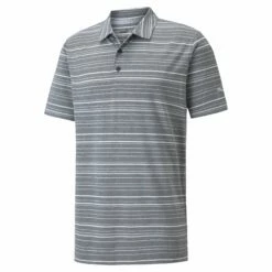 PUMA Golf Puma MATTR Fine Stripe Mens Golf Polo