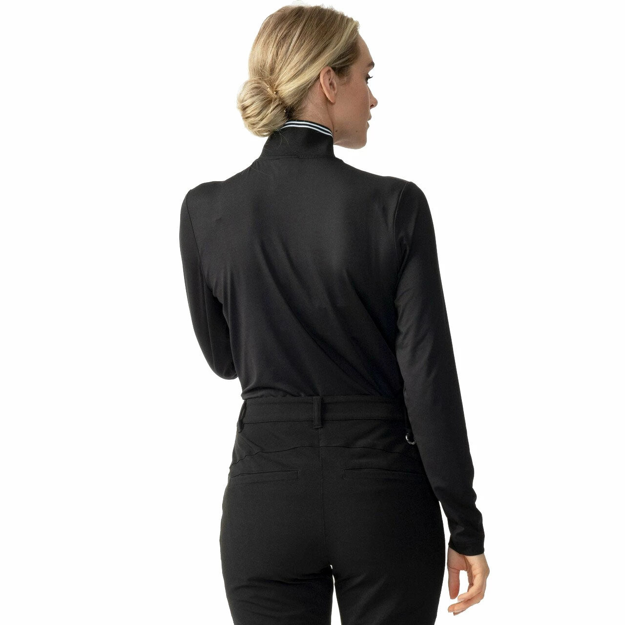 Daily Sports Veriane Black Womens Golf 1/2 Zip 5 Daily Sports Veriane Black Womens Golf 1/2 Zip - Image 3