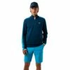 J.Lindeberg J. Lindeberg Avi Windbreaker Majolica Blue Mens Golf Sweater 2 J.Lindeberg J. Lindeberg Avi Windbreaker Majolica Blue Mens Golf Sweater -Clubs Shop 22543 MAJOLCABLO363