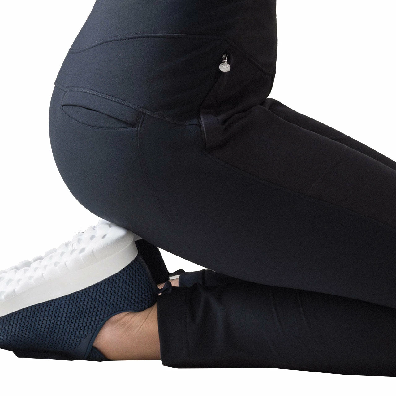 Daily Sports Trina Black Womens Golf Tights 4 Daily Sports Trina Black Womens Golf Tights - Image 2